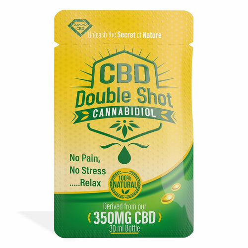 25 Pack Diamond CBD Double Shot 350mg (1ml)